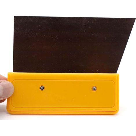 Kit 7 pièces pour pose film teinté auto : raclette, grattoir, couteau de vitrage, outil d'installation teinte fenêtre voiture, accessoires de vitrage automobile (1/5)
