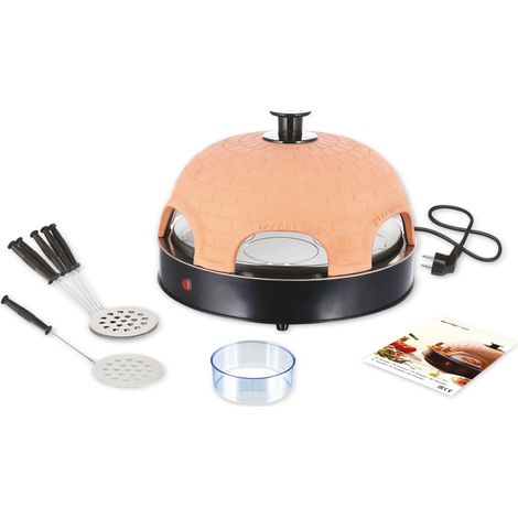 Emerio Pizzarette PO-115984 orange und schwarz 1200W schnelle Zubereitung (1/5)