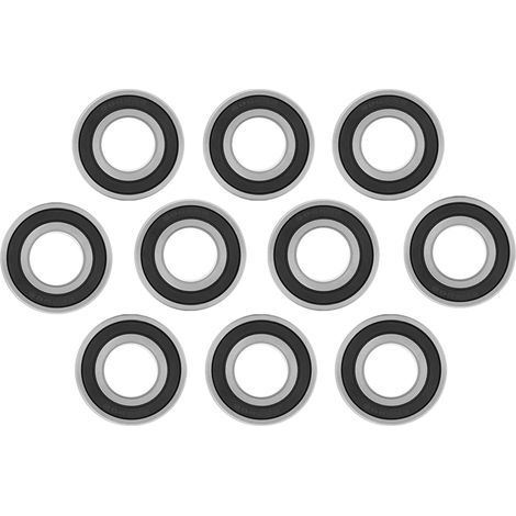 10 roulements à billes étanches 6004-2RS1 20x42x12 mm, lot de 10 pièces (1/5)