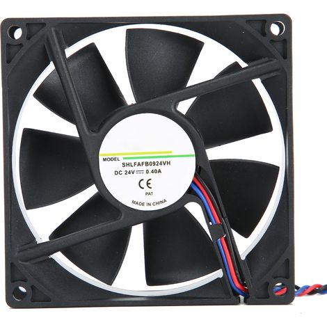 Ventilateur de refroidissement 24V 0.40A 90mm 4200RPM pour variateur de fréquence, dissipateur thermique (9025, 3 fils)