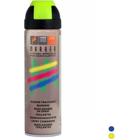 VERNICE SPRAY MARKER TRACCIANTE Blu Fluo 400 ml