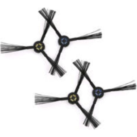 4 Brosse Latérale - Pour Robot Aspirateur ILIFE A9 A7 V8S X800 X787 X785 - ABS - 14 x 14 cm (1/2)