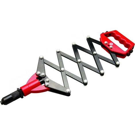 Pinza a rivettare estensibile grande modello