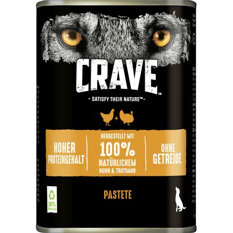 Crave Hundenassfutter Adult getreidefrei 400 g Huhn & Truthahn (1/2)
