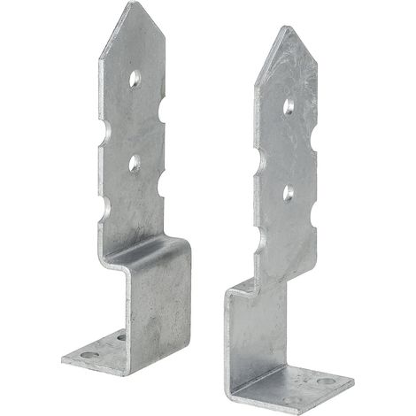 Vormann Universal-Stützenschuh feuerverzinkt 214 x 60 x 50 mm Pfostenträger (1/2)