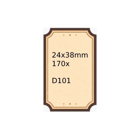 Etichette adesive NIIMBOT per D101 2438mm 170 pezzi (1/3)