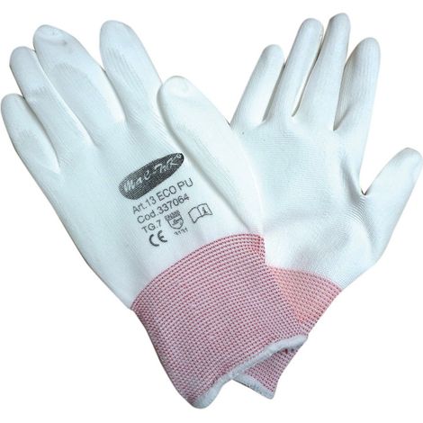 12PAIA GUANTI NYLON POLIURETANO 13 ECO TG. 8 (1/2)