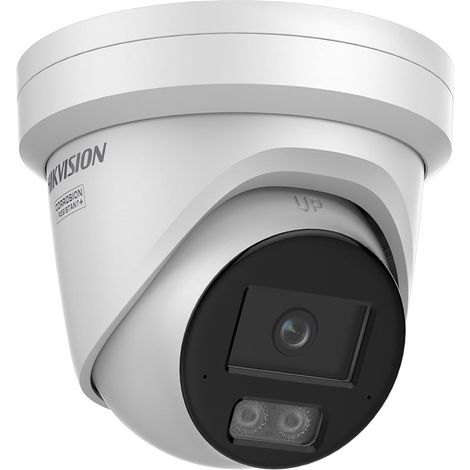 Hikvision DS-2CD2387G3-LIS2UY/SRB Cámara de torreta ColorVu de 8MP 4K 3840x2160 30fps Objetivo de 2,8mm WDR 130dB luz híbrida (1/3)