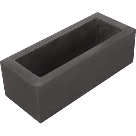 Moule de coulée de lingots Moule rectangulaire en graphite Creuset pour la fusion des métaux dorés et argentés Coulée et raffinage (1/4)