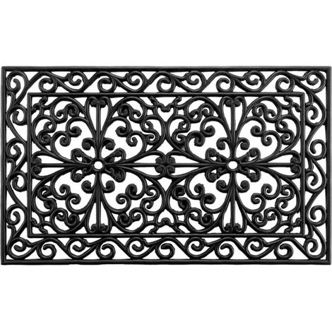 Paillasson Ajouré "Sintra" 45x75cm Noir (1/3)