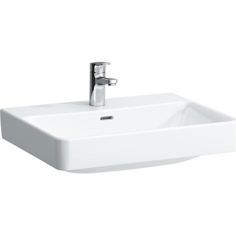LAUFEN PRO S lavabo, sans trou pour robinetterie, avec