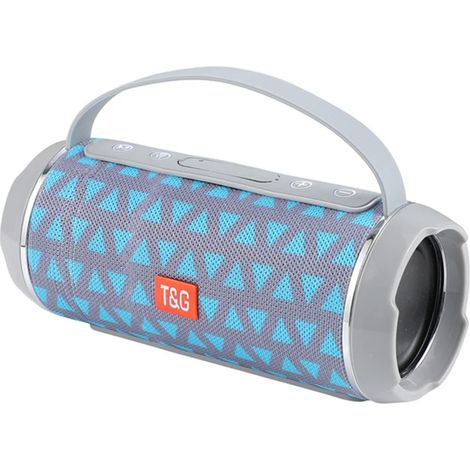 Enceinte Bluetooth sans fil, compatible avec les cartes TF, les ports USB, la radio FM, avec cordon mains libres et résistante aux éclaboussures.