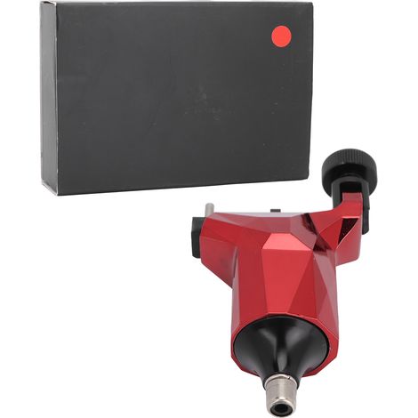 Machine tatouage aluminium léger liner shader rouge - Kit tatouage moteur sans crochet (1/5)