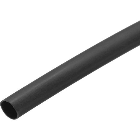 Gaine Thermorétractable, 2,5mm Dia 2:1 15M Longueur Noir (1/5)
