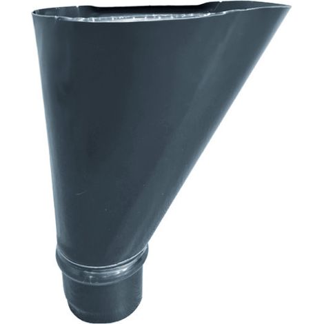 Cuvette de raccordement en alu Ø80mm - BA6 - ALUHOME