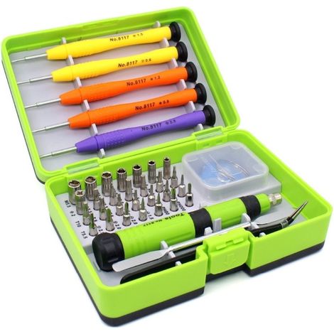 Kit De 36 Outils 8117 Tournevis De Précision Outils De Réparation Smartphone Pince à épiler