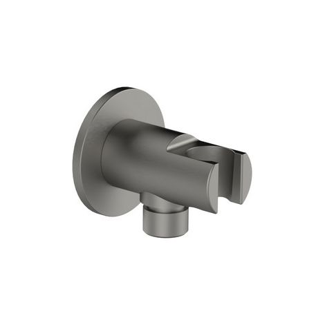 Supporto minimal con presa acqua bianco opaco
