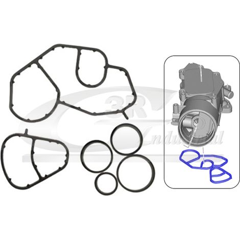3RG 86215LD KIT JUNTAS INTERCAMBIADOR (6PCS)