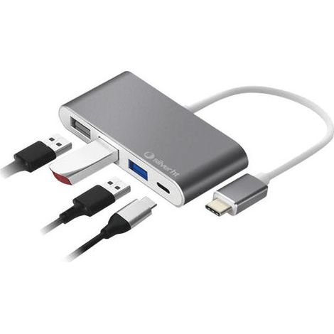 Hub Logan USB-C 4 en 1 (1/2)
