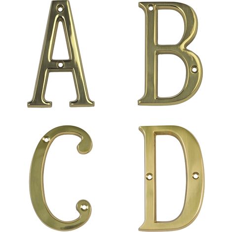 AMIG letra d - 4 laton 2882 amig , Letras Latón Latón Pulido de la marca Amig.