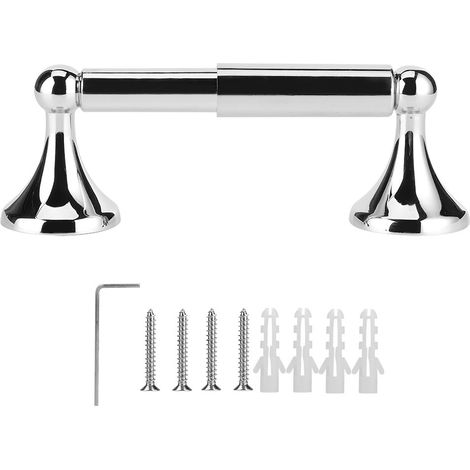 Porte-papier toilette extensible, support de rangement pour rouleaux de papier toilette dans la salle de bain (1/5)