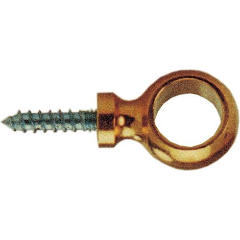 OCCHIOLO OTTONATO PER FERMATAPPETI D 11,6 MM- CASIRAGHI ENRICO- 50,0 pz