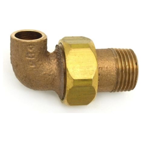Gomito bronzo 3 pezzi m. a saldare 1/2 x 12FRABO