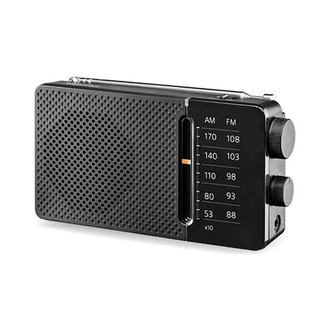 SANGEAN SR-36 NEGRO RADIO FM/AM ALTAVOZ INTEGRADO ANTENA TELESCÓPICA SALIDA AURICULARES (1/5)