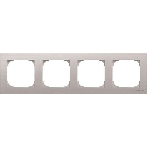 Cadre 4 éléments ACIER INOX NIESSEN SKY 8574 AI
