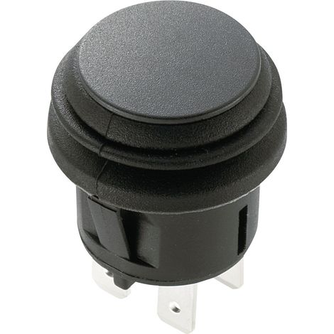 TRU COMPONENTS 1588075 TC-R13-527A2-02 Drucktaster 250 V/AC 6 A 2 x Aus/(Ein) tastend  (Ø x H) 23 mm