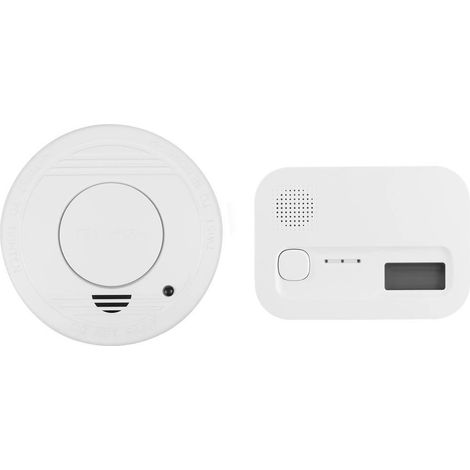 Smartwares FSE 19204 detector de humo y monóxido blanco