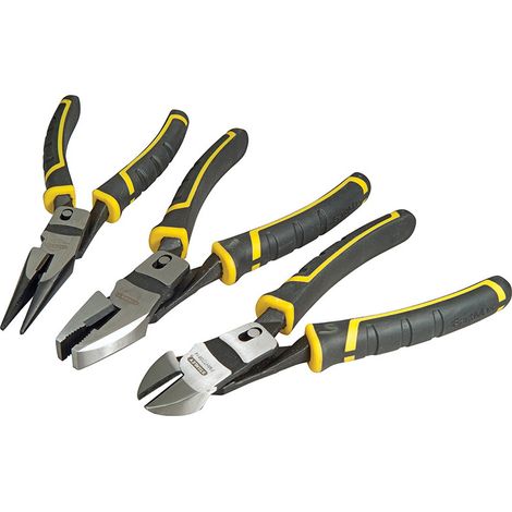 STANLEY FMHT0-72415 FatMax Compound Action Pliers Set, 3 Piece STA072415