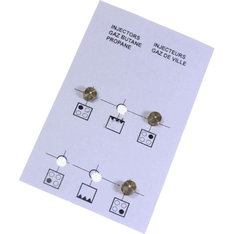 Set iniettori butano - Forni, Fornelli Elettrici e a Gas - BEKO - 330915
