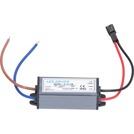 Alimentation LED 300 mA, étanche, compacte, avec transformateur et adaptateur. (1/5)