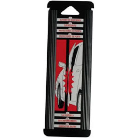 2 Butoirs de portes noir adhesifs 215cm