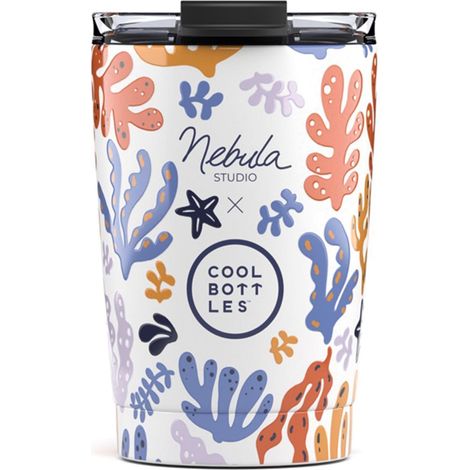 Mug isotherme en acier inoxydable 330 ml - Tasse à café, sans BPA - Étanche avec couvercle hermétique - Boissons froides 10 h et chaudes 5 h - Underwater Fun (1/5)