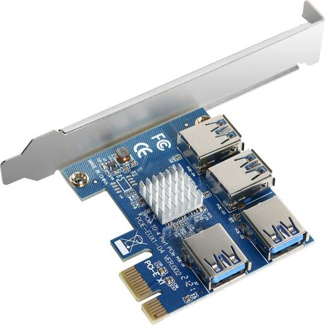 STI Riser Splitter 4 porte USB