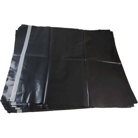 vhbw 5x bolsa reemplaza Nilfisk 302001480 para aspiradora - polietileno, 78,0 cm x 70,0 cm negro (1/4)