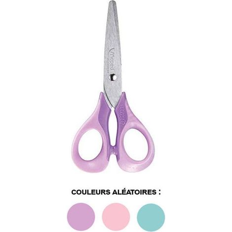 Ciseaux scolaires - Ergonomique - 13 cm - Sensoft Pastel - Maped