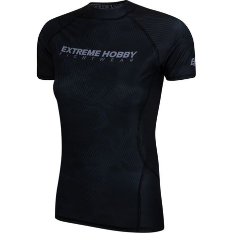 Havoc XL Damen-Rashguard mit kurzen Ärmeln, schwarz (1/5)