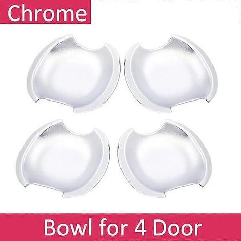 Autocollants décoratifs pour Toyota Corolla E120 E130 (2001-2006) : poignées de porte chromées, peinture, accessoires auto (4 portes). (1/5)