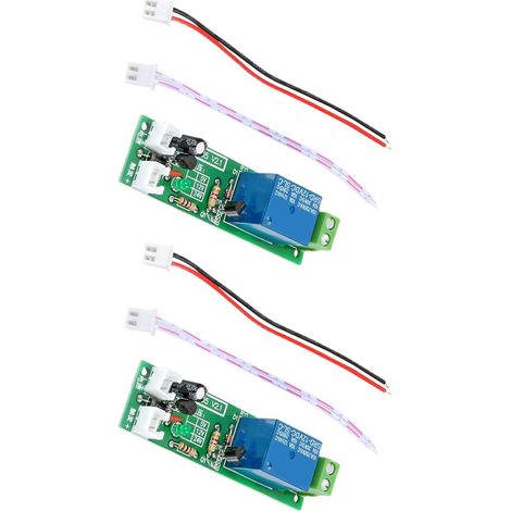 Module de relais temporisé multifonctionnel 12 V 10 A avec (1/5)