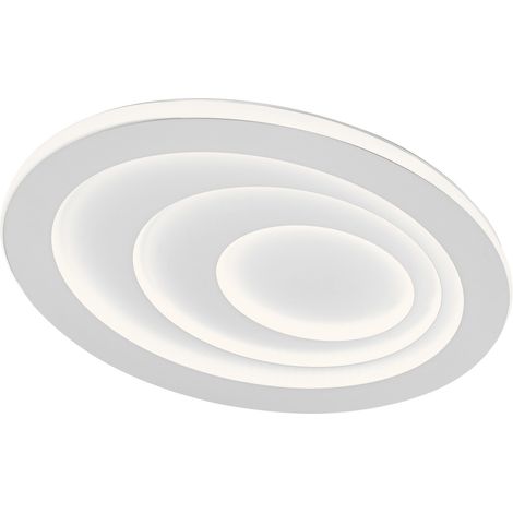 Osram LED Deckenleuchte Orbis Spiral Oval weiß Ø 49 cm 37 W warmweiß Deckenlampen & Kronleuchter (1/3)