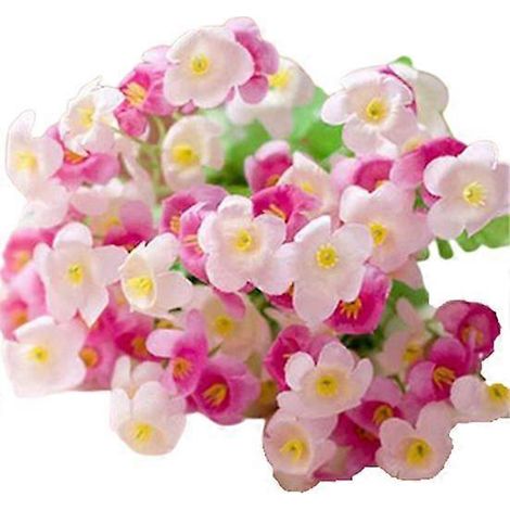 bouquet de 60 campanules artificielles pour décoration de mariage et de fêterose (1/5)
