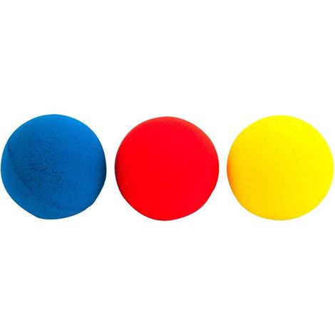 Palline di spugna 7 cm 3 pezzi