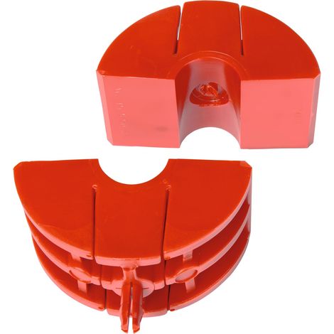 ROTHENBERGER Jeu de mors de serrage pour ROCUT 110, 32mm, 2 demi-coquilles - 55026