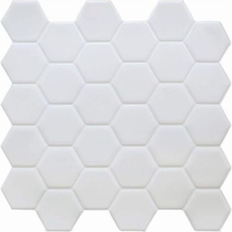 Credence Adhesive Cuisine, Stickers Carrelage pour Salle de Bain, ImperméAble Carrelage Adhesif Carreaux de Autocollant Mural DéCoratif 4 Pièces-formes différentes (1/5)