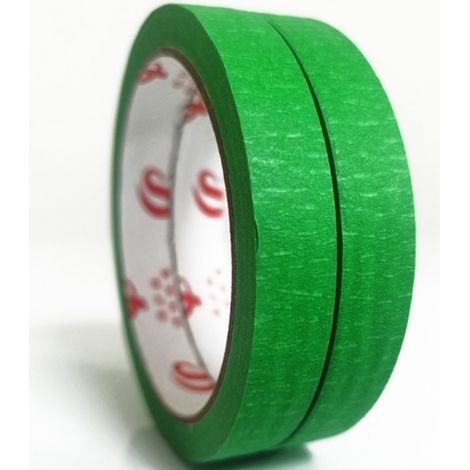 Lot de 3 ruban de masquage, 3 mm 7 mm 12 mm, résistant à la chaleur, papier polyester, pour peinture bricolage école (1/5)