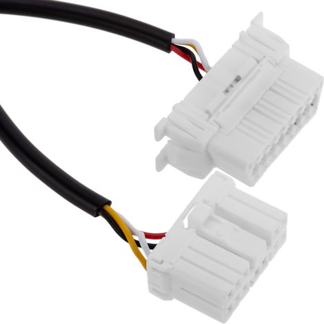 BeMatik - Câble de diagnostic femelle OBD2 12 broches compatible avec les véhicules Tesla (1/5)