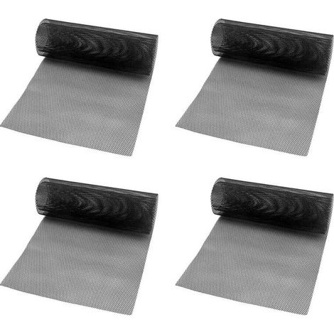 pezzi Griglia universale per auto 40x13 pollici Griglia metallica per auto Griglia a foglia Griglia romboidale Foro della rete 8x16 mm